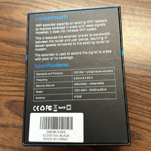 WiFi 6 range extender - Picture 3 of 8